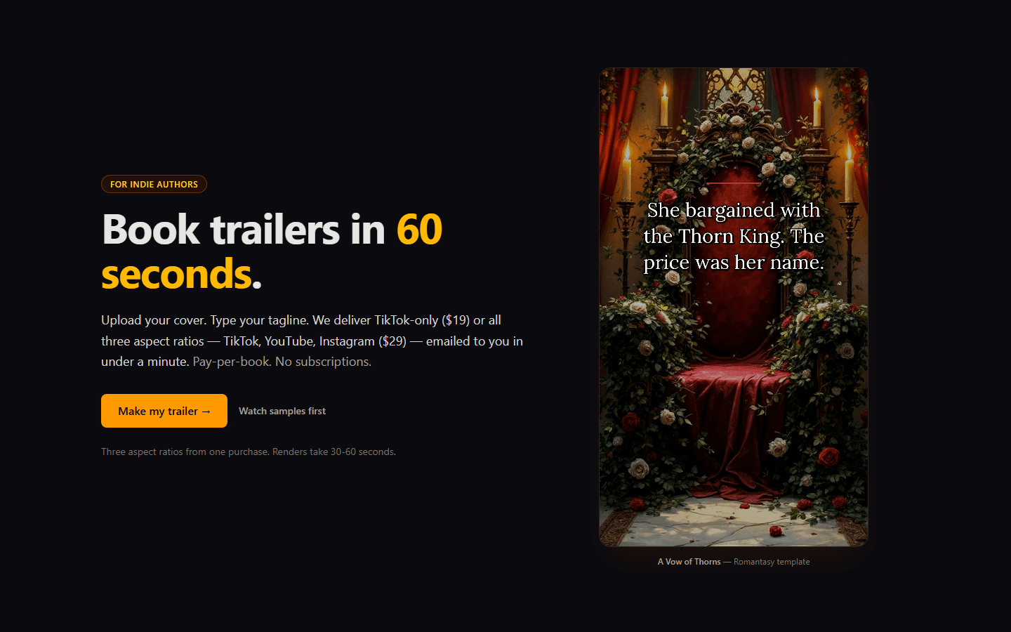 Book Trailer Factory